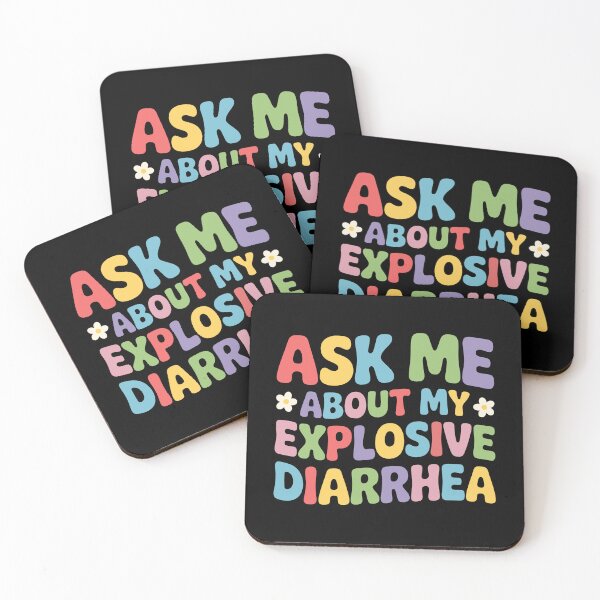 Item preview, Ask Me About My Explosive Diarrhea Adult Humor designed and sold by KarimSoCute.