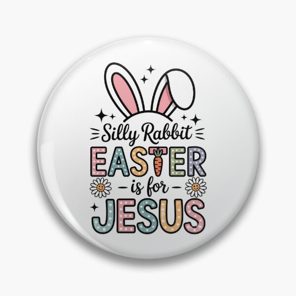 Item preview, Silly Rabbit Easter Is For Jesus Christian designed and sold by PunkNation-Arts.