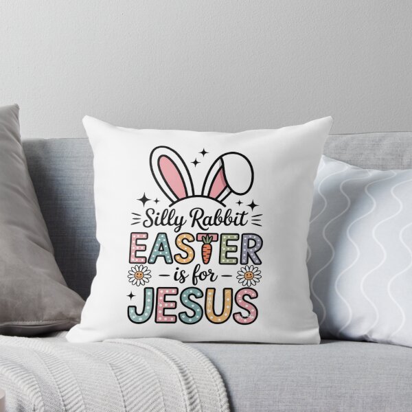 Item preview, Silly Rabbit Easter Is For Jesus Christian designed and sold by PunkNation-Arts.
