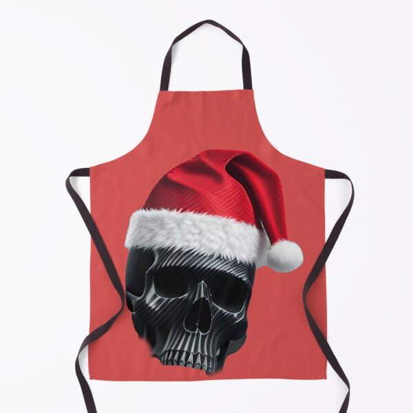 Item preview, Carbon fibre Christmas skull designed and sold by Glenbobagins.