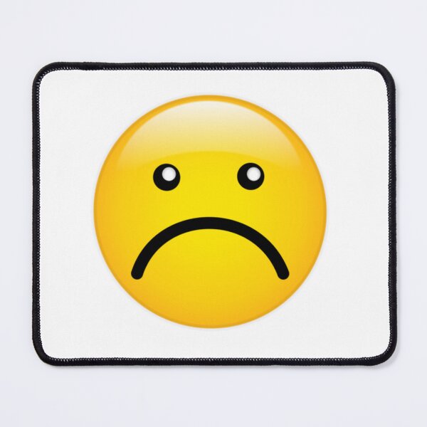 Item preview, Smiley emotion unhappy designed and sold by allekans.