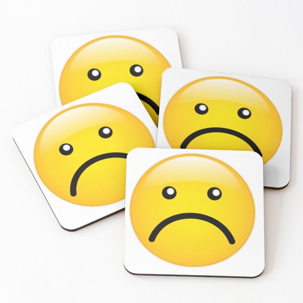Item preview, Smiley emotion unhappy designed and sold by allekans.