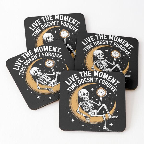 Item preview, LIVE THE MOMENT. TIME DOESN’T FORGIVE designed and sold by DigiLuxeArt.