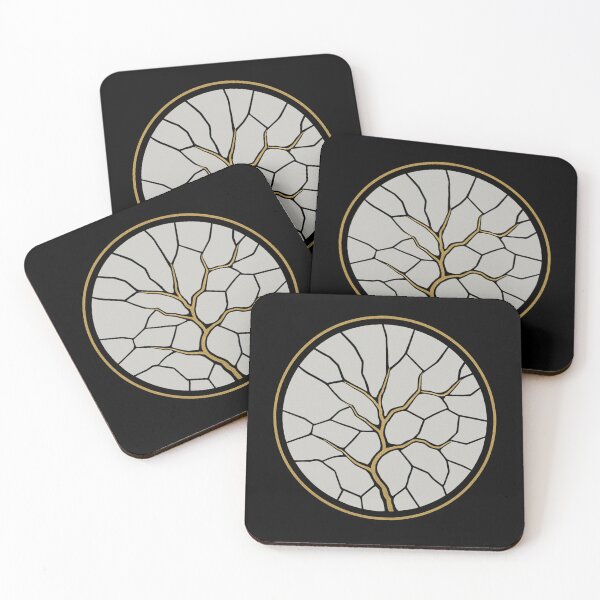 Item preview, Kintsugi Soul - Golden Cracked Mirror Design designed and sold by Ataqhin.