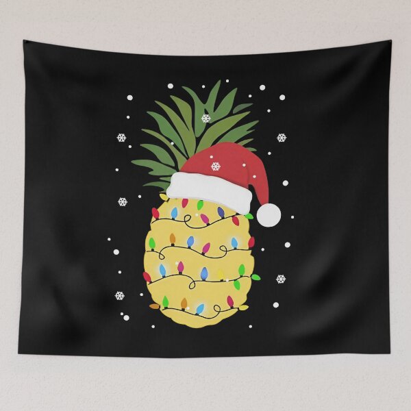 Item preview, Minimalist Pineapple Christmas Lights T-Shirt designed and sold by TinaMDedrick.