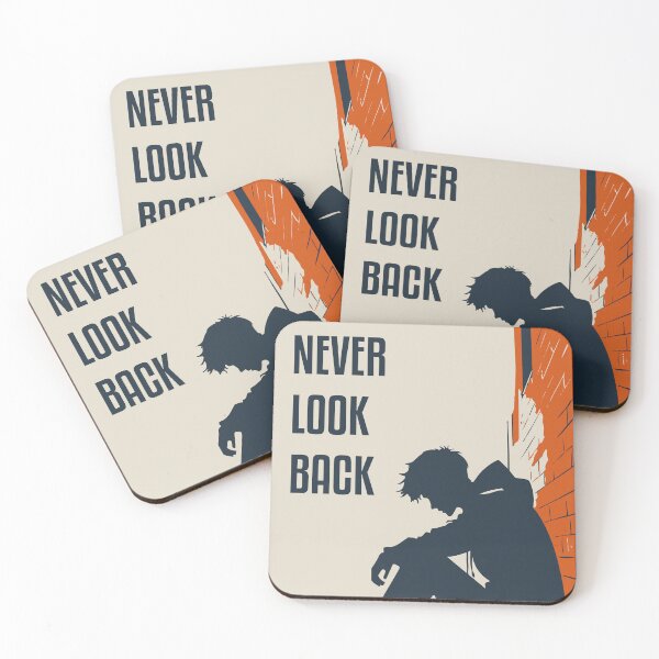 Item preview, Never Look Back – Motivational Silhouette Art designed and sold by Drawings Project.