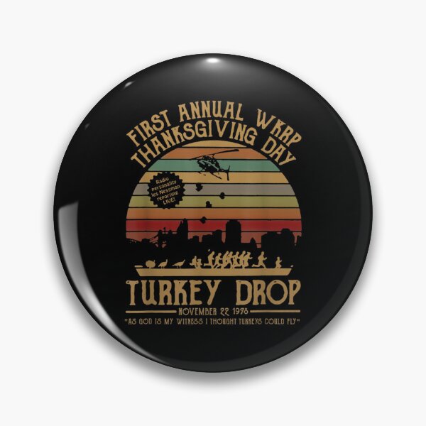 Item preview, First annual WKRP Thanksgiving Day Turkey Drop with Les-Nessman   designed and sold by RuffinAileneyu.