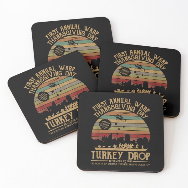 Item preview, First annual WKRP Thanksgiving Day Turkey Drop with Les-Nessman   designed and sold by RuffinAileneyu.