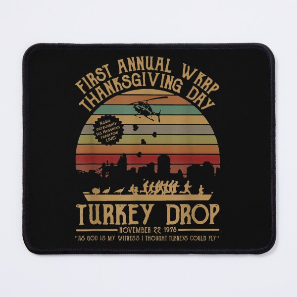 Item preview, First annual WKRP Thanksgiving Day Turkey Drop with Les-Nessman designed and sold by RuffinAileneyu.