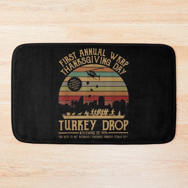 Item preview, First annual WKRP Thanksgiving Day Turkey Drop with Les-Nessman   designed and sold by RuffinAileneyu.