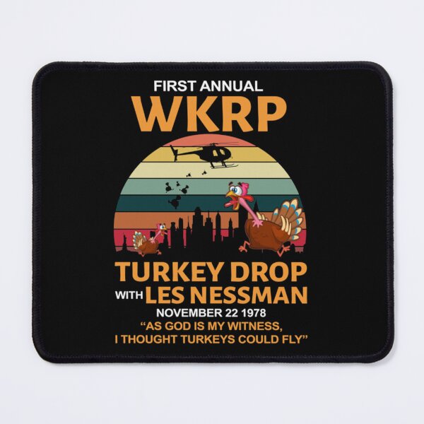 Item preview, First Annual WKRP Turkey Drop With Les Nessman designed and sold by RuffinAileneyu.
