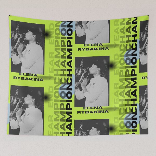 Item preview, Rybakina Year End Champion designed and sold by AissTee.