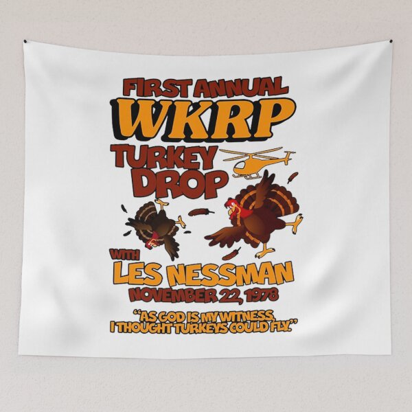 Item preview, Thanksgiving 1st Annual WKRP Turkey Drop    designed and sold by RuffinAileneyu.