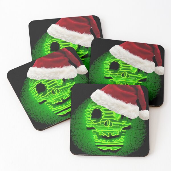 Item preview, Neon zombie skull designed and sold by Glenbobagins.
