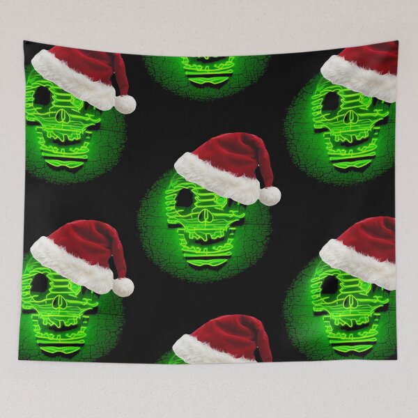 Item preview, Neon zombie skull designed and sold by Glenbobagins.