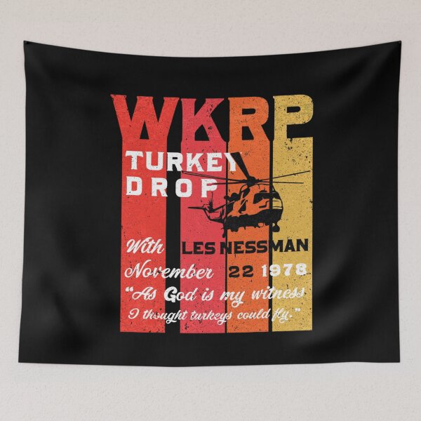Item preview, Wkrp Turkey Drop Vintage Retro   designed and sold by RuffinAileneyu.