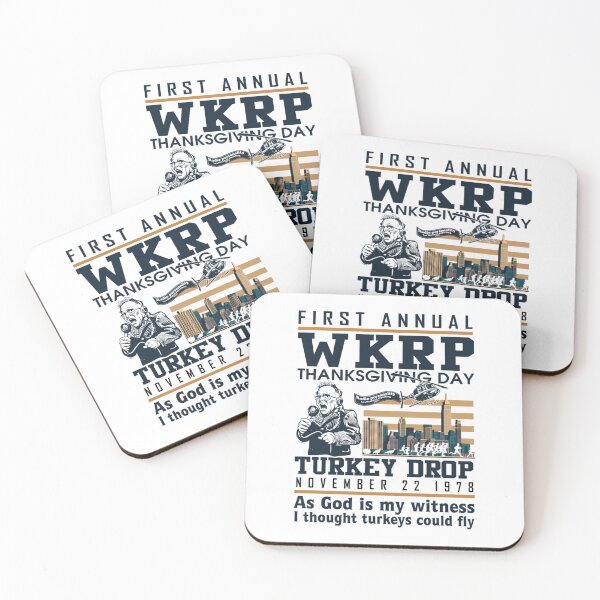 Item preview, WKRP Turkey Drop Thanksgiving Retro   designed and sold by RuffinAileneyu.