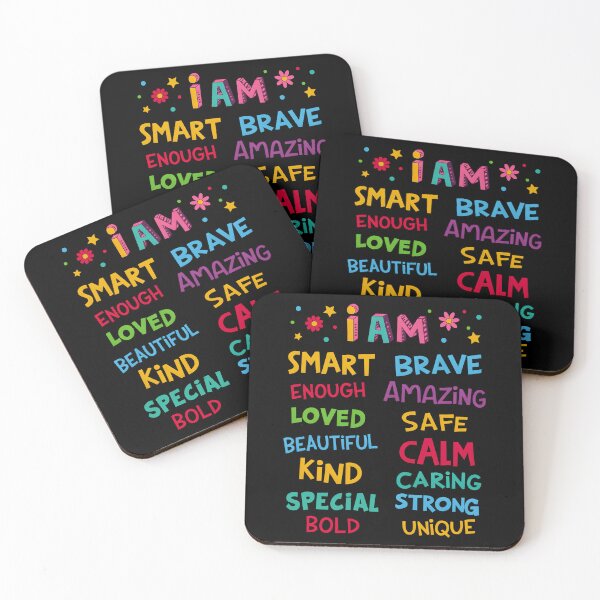 Item preview, I Am Daily Affirmation Colorful Christian Kids Toddler Girls designed and sold by KarimSoCute.