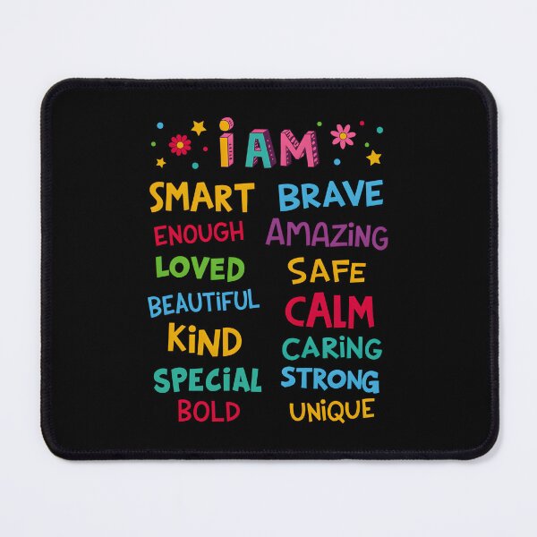 Item preview, I Am Daily Affirmation Colorful Christian Kids Toddler Girls designed and sold by KarimSoCute.