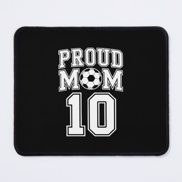 Item preview, Number 10 Custom Proud Soccer Futbol Mom Personalized Women designed and sold by MicanCuteStore.