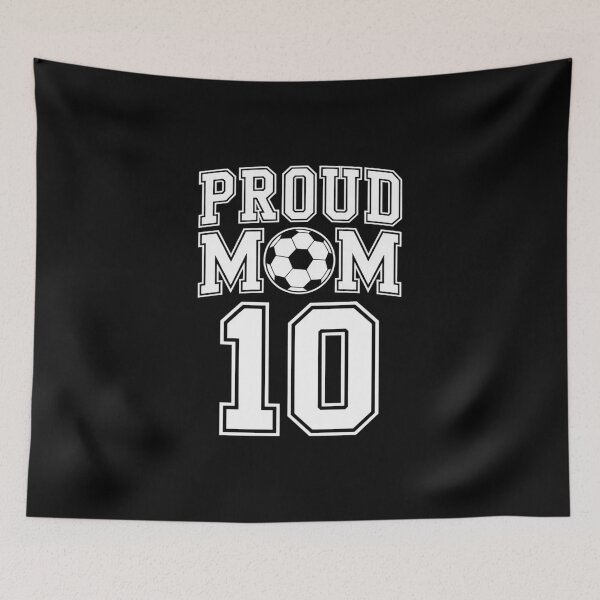 Item preview, Number 10 Custom Proud Soccer Futbol Mom Personalized Women designed and sold by MicanCuteStore.