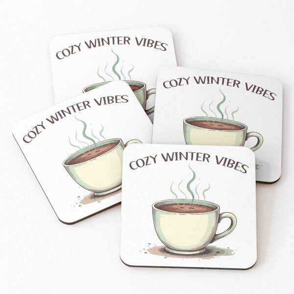 Item preview, Cozy Winter Vibes - Hot Cocoa Mug Illustration Graphic Design designed and sold by Design-Pro-21.
