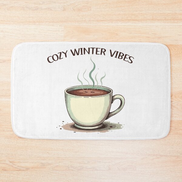Item preview, Cozy Winter Vibes - Hot Cocoa Mug Illustration Graphic Design designed and sold by Design-Pro-21.