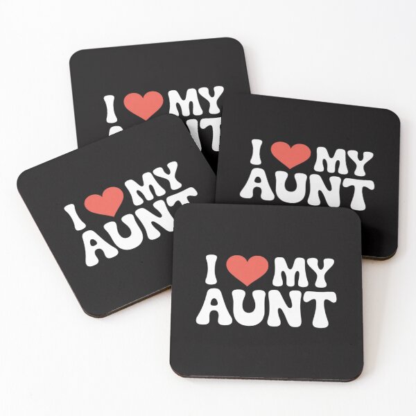 Item preview, I Love My Aunt I Heart Family designed and sold by Viepenny.