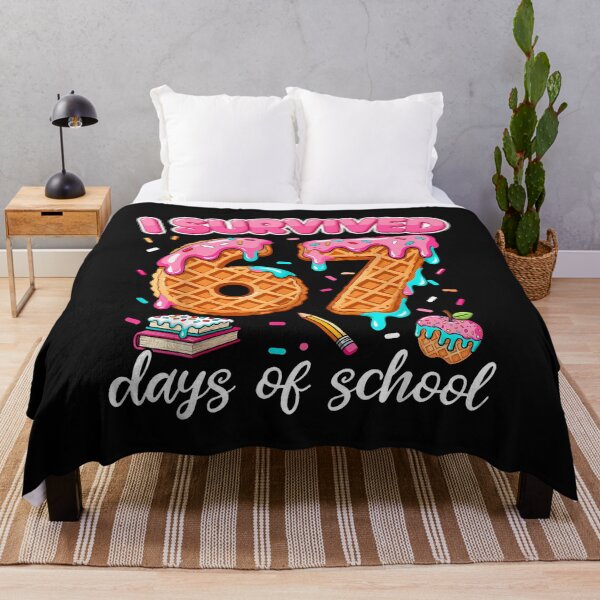 Item preview, I Survived 67 Days Of School 6 7 Teachers Students Six Seven designed and sold by merlinnears.