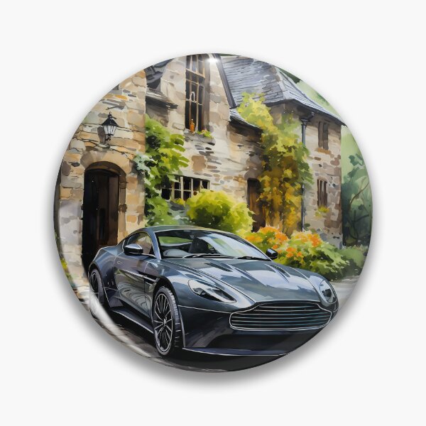 Item preview, Luxury Grand Tourer Parked At Historic Country Estate designed and sold by RevUpDesign.