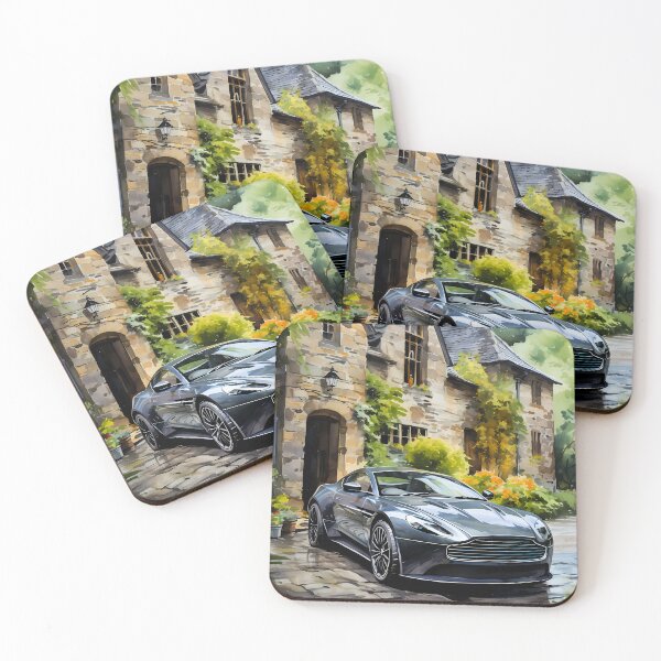 Item preview, Luxury Grand Tourer Parked At Historic Country Estate designed and sold by RevUpDesign.