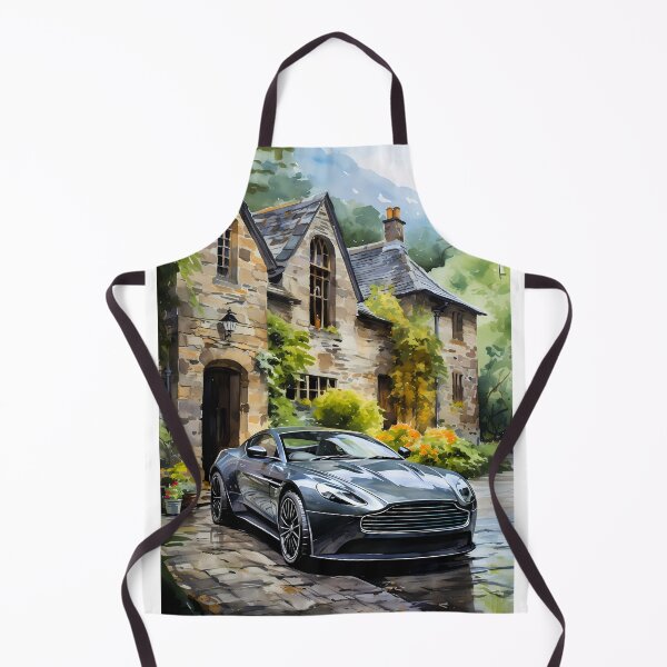 Item preview, Luxury Grand Tourer Parked At Historic Country Estate designed and sold by RevUpDesign.