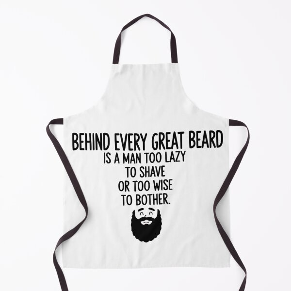 Item preview, Behind Every Great Beard Funny Quote - Lazy or Wise Bearded Man Design - Gift for Beard Lovers & Barbers designed and sold by Kubala.