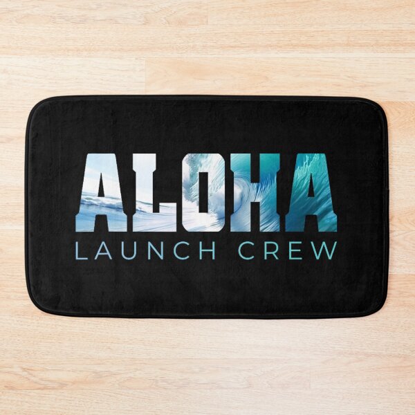 Item preview, Aloha – Ocean Wave Typography Hawaii Surf Design designed and sold by juniaheneili.