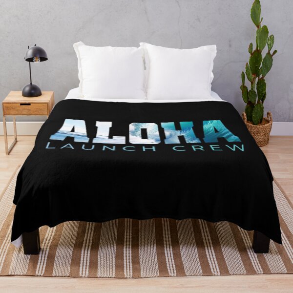 Item preview, Aloha – Ocean Wave Typography Hawaii Surf Design designed and sold by juniaheneili.