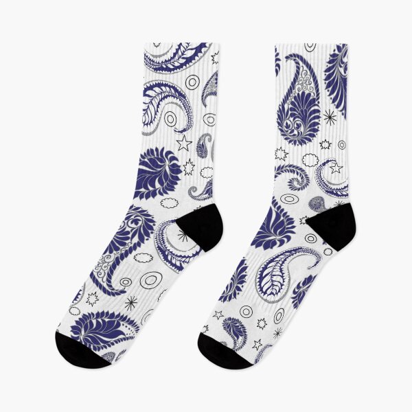 Item preview, Blue Paisley Elegance – Timeless Decorative Art Print designed and sold by Line-Aura.