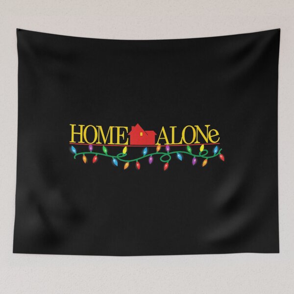 Item preview, Home Alone Christmas Logo with String of Colorful Lights  designed and sold by Casey Damian.