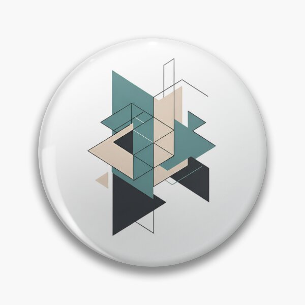 Item preview, Floating Dimensions Geometric Art designed and sold by Zentria.