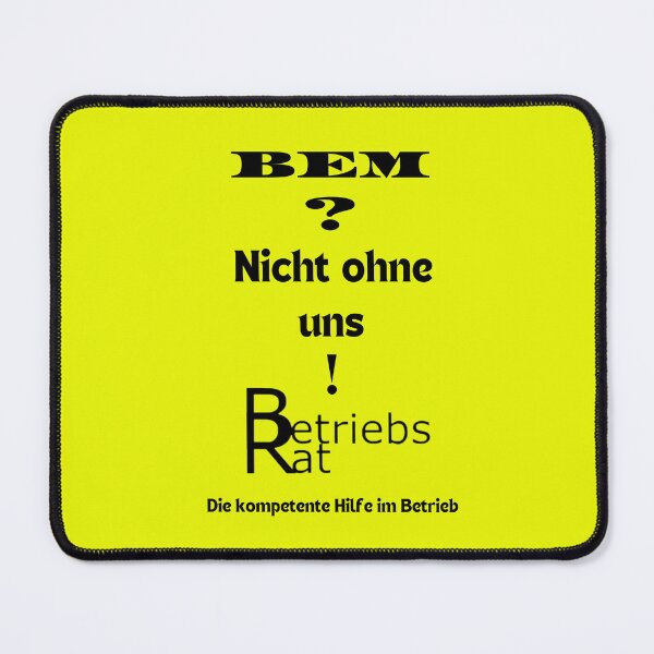 Item preview, Works Council Poster – BEM? Not without us! | Competent help in the workplace designed and sold by Spreesnake Design .