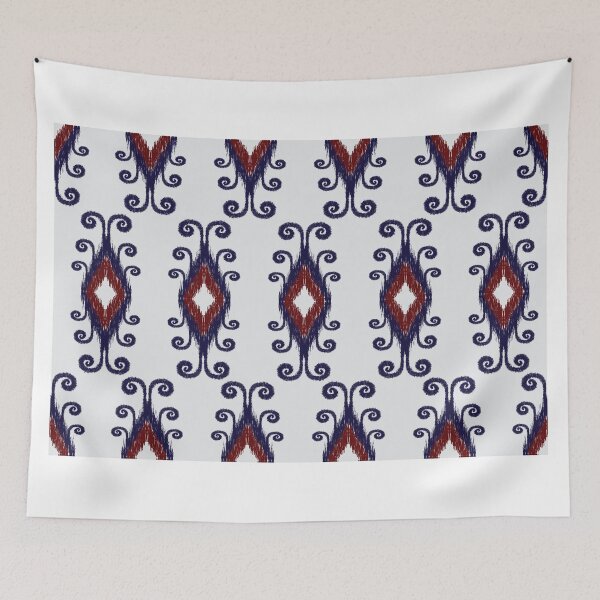 Item preview, Vibrant Ikat – Bold & Unique Handwoven Pattern designed and sold by Line-Aura.