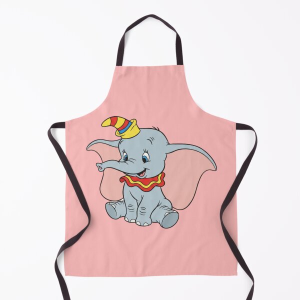 Item preview, Cute Disney Soft Pink Dumbo Vector Illustration | Classic Flying Elephant Cartoon Art designed and sold by NaevaArt.