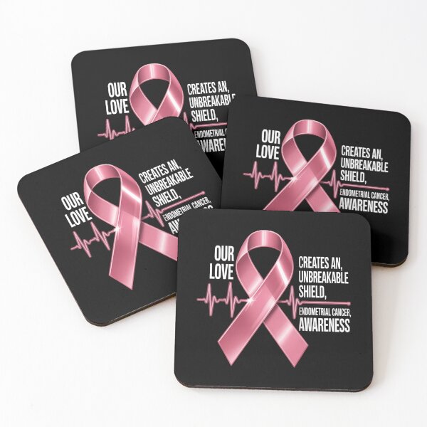 Item preview, Endometrial Cancer Awareness Peach Ribbon  designed and sold by Moon-Ape.