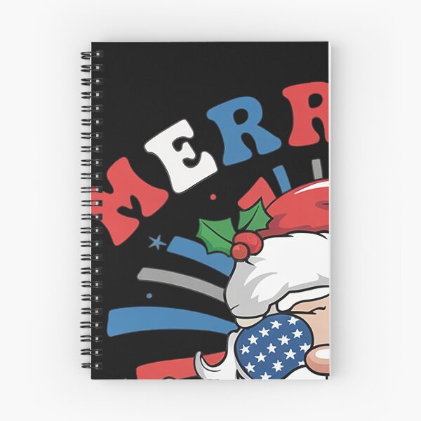 Item preview, Merry 4th Of July Santa Claus Funny Christmas In July designed and sold by Eskomeranola.