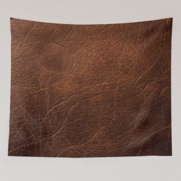 Item preview, Vintage Brown Leather Surface Texture designed and sold by SurfaceCraft Studio.
