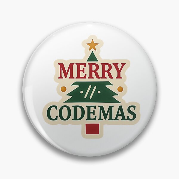 Item preview, Merry Codemas | Christmas Developer Greeting | Programmer Holiday Card designed and sold by ColoredPanda.