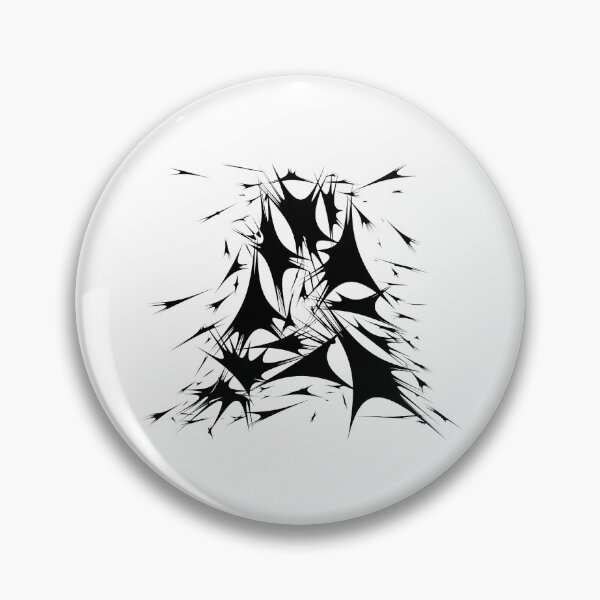Item preview, Letter A Spiky Abstract Geometric Art designed and sold by uncoXab.