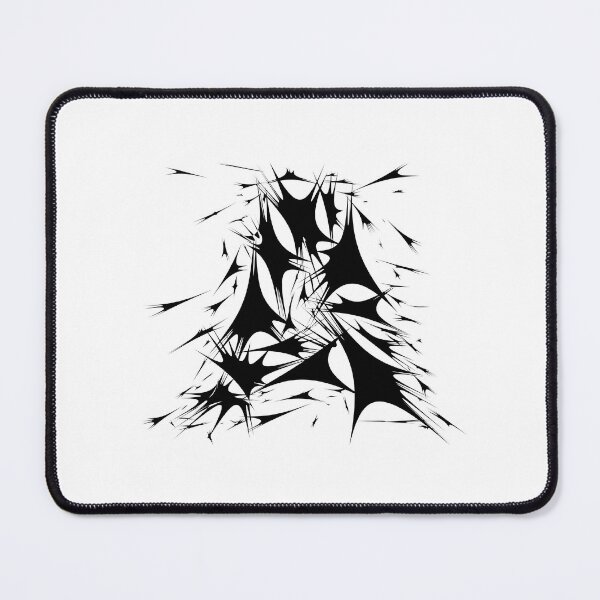 Item preview, Letter A Spiky Abstract Geometric Art designed and sold by uncoXab.
