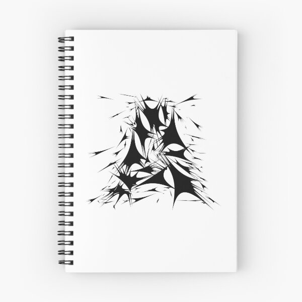 Item preview, Letter A Spiky Abstract Geometric Art designed and sold by uncoXab.