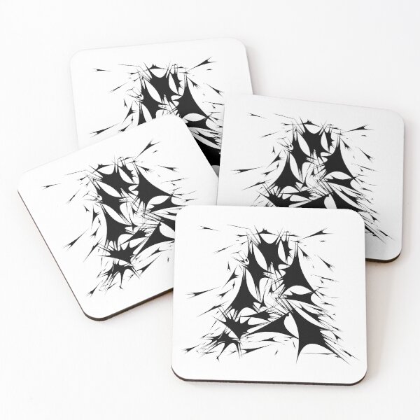 Item preview, Letter A Spiky Abstract Geometric Art designed and sold by uncoXab.