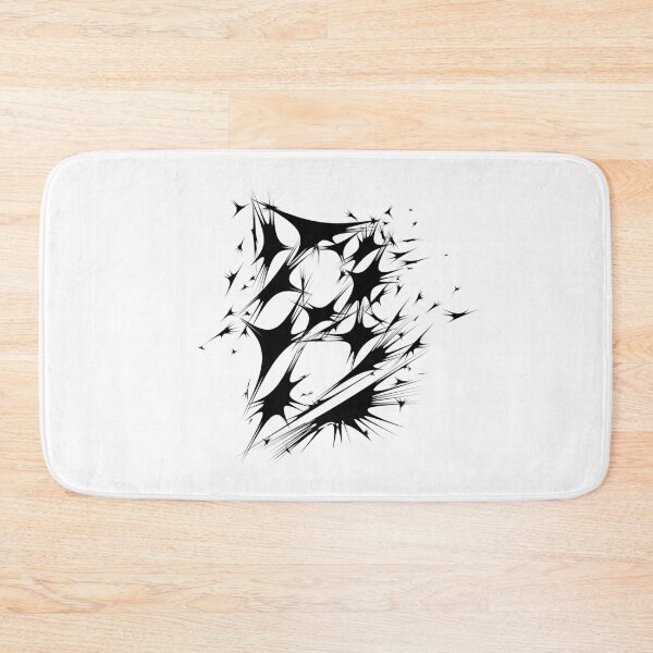 Item preview, Letter B Spiky Abstract Geometric Art designed and sold by uncoXab.